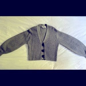 Sea cropped cardigan